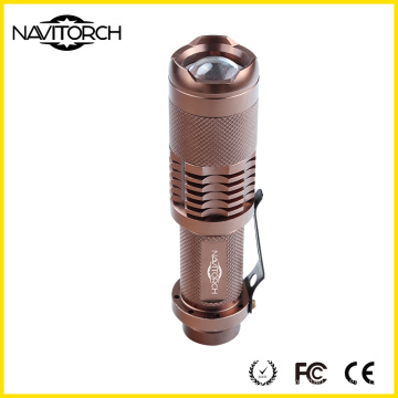 Lanterna LED Zoomable ajustável com CREE XP-E LED (NK-628)